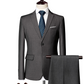 ✨👔60% OFF+FREE SHIPPING🔥Men's 2-piece modern fit business suit set
