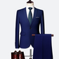 ✨👔60% OFF+FREE SHIPPING🔥Men's 2-piece modern fit business suit set