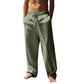 👖40% OFF NOW! 🏠 Men's Casual Drawstring Pants with Pockets🌿
