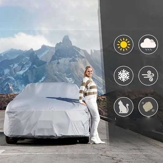 🔥 Hot sale 30% OFF🔥Car Cover For All Weather, Dustproof & Sunproof & Rainproof