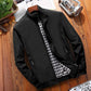 🧥 FLASH SALE: 50% OFF! ✨ Men's Classic Stand Collar Jacket – Zippered Pockets, Check Lining 🍁Delivered within five working days