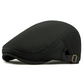 🧢 LIMITED TIME 50% OFF! 🍂 Breathable Flat Cap with Adjustable Strap – Mesh Fabric, Classic Ivy Style 🍁