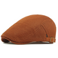 🧢 LIMITED TIME 50% OFF! 🍂 Breathable Flat Cap with Adjustable Strap – Mesh Fabric, Classic Ivy Style 🍁