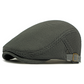 🧢 LIMITED TIME 50% OFF! 🍂 Breathable Flat Cap with Adjustable Strap – Mesh Fabric, Classic Ivy Style 🍁