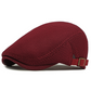 🧢 LIMITED TIME 50% OFF! 🍂 Breathable Flat Cap with Adjustable Strap – Mesh Fabric, Classic Ivy Style 🍁