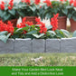 🏡 50% OFF! 🌿 Artificial Stone Garden Fence – Easy to Install, Expandable, and Realistic-Looking ✨