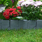🏡 50% OFF! 🌿 Artificial Stone Garden Fence – Easy to Install, Expandable, and Realistic-Looking ✨