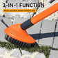 🌿 50% OFF NOW!🧹3-in-1 Weed Wire Brush Set – Durable Steel Brushes, Ergonomic Handle & Ideal for Patios, Driveways & Garden Paths 🏡