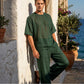 🎁 LIMITED-TIME 50% OFF! 👔 Men's T-Shirt & Wide-Leg Pants 2-Piece Set – Trendy, Comfortable & Ready-to-Wear 💥