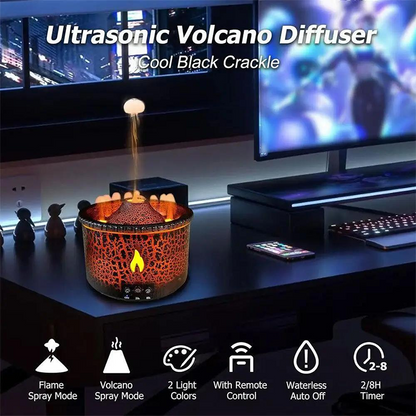 🔥While Supplies Last 40% OFF!🎉 Volcanic Flame Aroma Diffuser