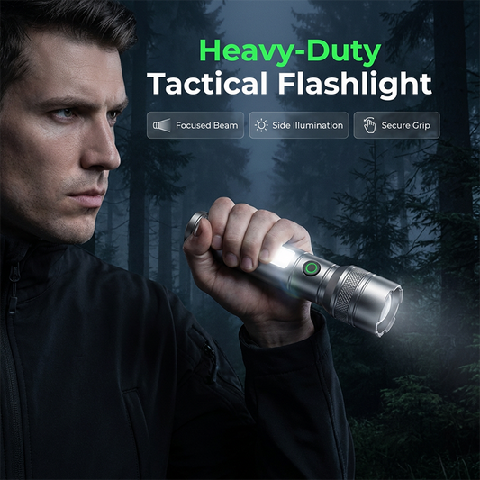 🔥While Supplies Last 40% OFF!🎉 Long-Range Zoomable Flashlight