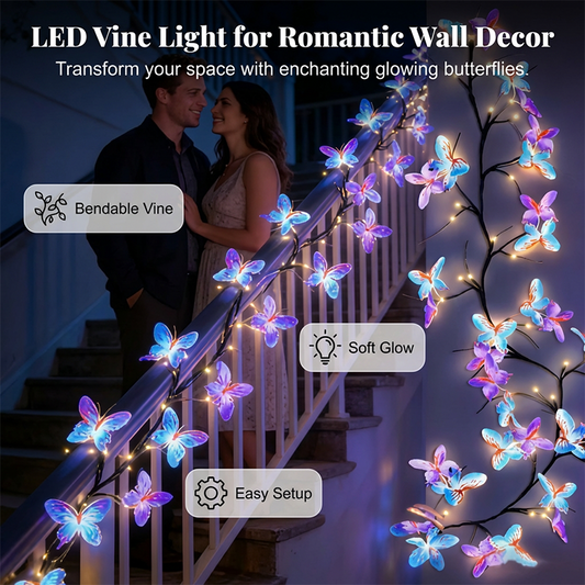 🔥While Supplies Last 40% OFF!🎉Romantic Butterfly Vine LED Lights