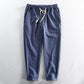 ⏰🔥LIMITED TIME 50% OFF!🔥50K+ SOLD!  Men's Striped Linen Blend Casual Pants