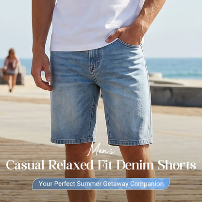 🥳SUMMER HOT SALE🥳💞50K+ SOLD!💥50% OFF! 🔥Men's Casual Relaxed Fit Denim Shorts