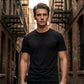 💐50% OFF ! Men's Classic Crew Neck T-Shirt – Easy Care, Holds Shape 🧼💪【Limited Offer】