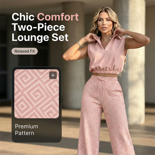 🎁2026 New Arrivals 50% OFF💥Women's Two-Piece Lounge Set with Drawstring Pants