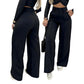 ✨ 50% OFF High-Waist Wide-Leg Trousers – Slimming Waistline, Flowing Silhouette & Office-to-Evening Comfort