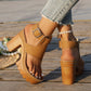 👡50% OFF✨ Chunky-heeled open-toe sandals · A versatile summer style