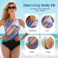 🏖️Summer Hot Sale 🩱50K+ SOLD!🌊Fashion Printed One-Piece Swimsuit | Soft Stretch Fabric & Ruching Detail for an Instant Slimming Look