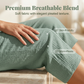 🌞Summer Hot Sale-55% Off!!🌿Women's Solid-Color Pleated Cotton-Linen Cropped Pants