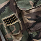🔥2026 New Arrival ＆ Hot Sale ＆ 50％ Off🔥 Men's Studded Camo Cargo Shorts – Distressed, Multi-Pocket & Elastic Waist – Rugged Streetwear Cargo Shorts 🛹