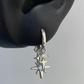 💐40% OFF ! Celestial Dangle Hoop Earrings – From desk to dance floor 🌙👗