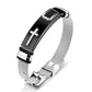 🔥2026 New Arrival ＆ Hot Sale ＆ 50％ Off🔥 Men's Stainless Steel Cross Bracelet – Durable, tarnish-resistant & perfect for daily wear or spiritual style ✝️