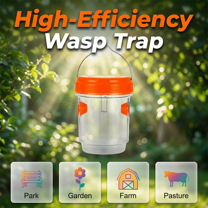 🔥While Supplies Last 40% OFF!🎉 Solar Powered Wasp & Bee Trap