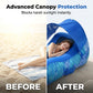 🔥While Supplies Last 40% OFF!🎉 Effortless Inflation Air Lounger with Sunshade