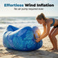 🔥While Supplies Last 40% OFF!🎉 Effortless Inflation Air Lounger with Sunshade