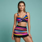 🎁2026 New Arrivals 50% OFF💥Women's Striped Two-Piece Swimsuit