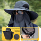 ⛰️🧢 Outdoor Mountaineering Sun Hat – UPF 50+, Breathable Mesh, Wide Brim, Foldable. Perfect for Hiking, Fishing, or Beach! ☀️🌲🎣