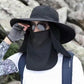 ⛰️🧢 Outdoor Mountaineering Sun Hat – UPF 50+, Breathable Mesh, Wide Brim, Foldable. Perfect for Hiking, Fishing, or Beach! ☀️🌲🎣