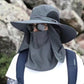 ⛰️🧢 Outdoor Mountaineering Sun Hat – UPF 50+, Breathable Mesh, Wide Brim, Foldable. Perfect for Hiking, Fishing, or Beach! ☀️🌲🎣