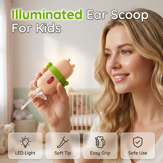 🔥While Supplies Last 40% OFF!🎉 Children's Safety Visible Ear Scoop with Belt Light