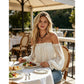 🌸40% OFF！✨Women's Bohemian Off-Shoulder Lace Top