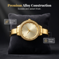 🔥While Supplies Last 40% OFF!🎉 Women's Gold Bangle Watch with Rhinestone Bezel