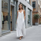 👗 LIMITED-TIME 50% OFF! ✨ Women's V-Neck Maxi Dress – Spaghetti Strap, Flowy, Pockets 🍃