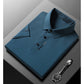 🔥2026 New Arrival ＆ Hot Sale ＆ 50％ Off🔥👔Men's Ice Silk Cuffs and Chest Dual Graphic Short Sleeve🔥🔥