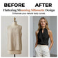 🔥While Supplies Last 40% OFF!🌸Summer Sleeveless Stand Collar V-Neck Top