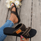 🔥While Supplies Last 40% OFF!🎉 Women's Criss-Cross Mesh Slide Sandals