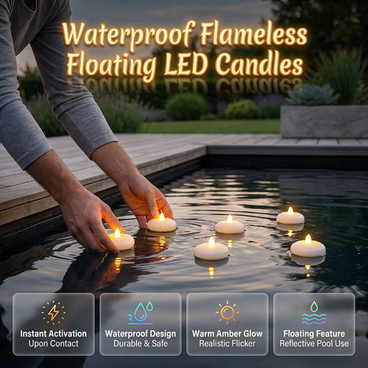 🔥While Supplies Last 40% OFF!🎉 Flameless Floating LED Candle Lights