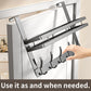 🔥While Supplies Last 40% OFF!🎉 Over The Door Hooks with Storage Basket