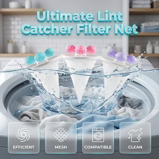 🔥While Supplies Last 40% OFF!🎉 Floating Washing Machine Lint Catcher