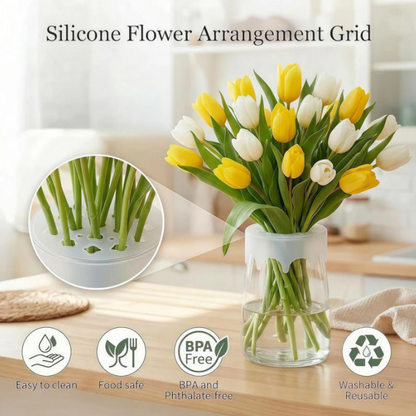 🔥While Supplies Last 40% OFF!🎉 Silicone Flower Arrangement Grid
