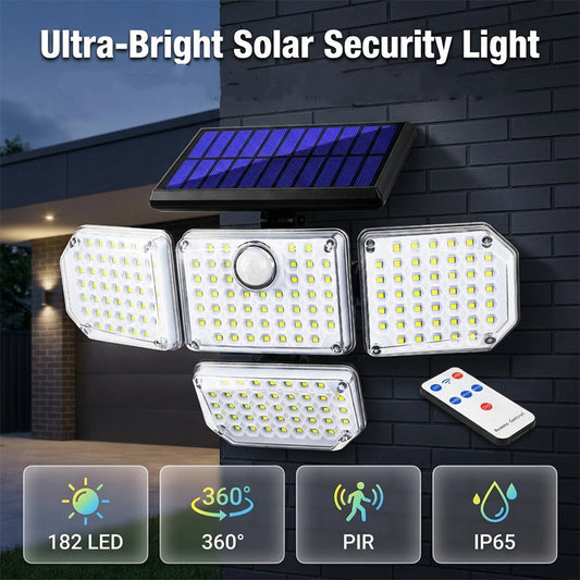 🔥While Supplies Last 40% OFF!🎉 Multi-Head Solar Motion Sensor Light