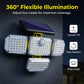🔥While Supplies Last 40% OFF!🎉 Multi-Head Solar Motion Sensor Light