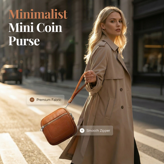 🔥While Supplies Last 40% OFF!🎉 Minimalist Mini Coin Purse with Wrist Strap