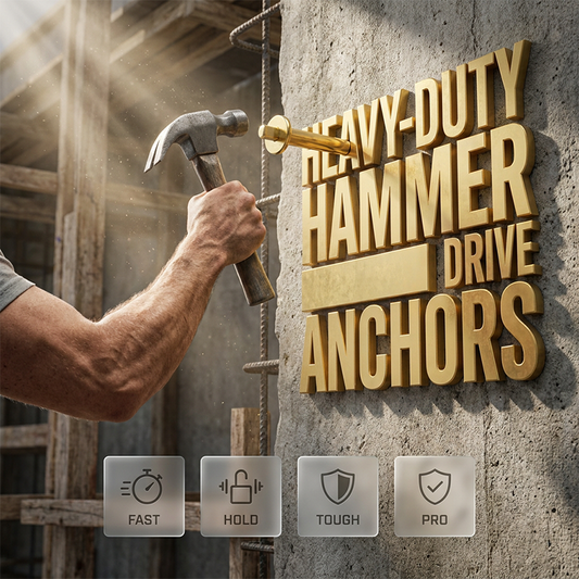 🔥While Supplies Last 40% OFF!🎉 Hammer Drive Pin Anchor for Concrete & Brick