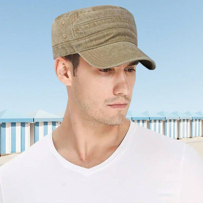 🔥While Supplies Last 40% OFF!🎉 Fashionable Comfortable and Breathable Flat-Top Cap